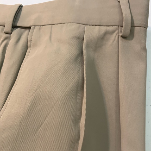 Haggar Hidden Expandable Waistband Pants with Pleats & Cuffs - Picture 2 of 2